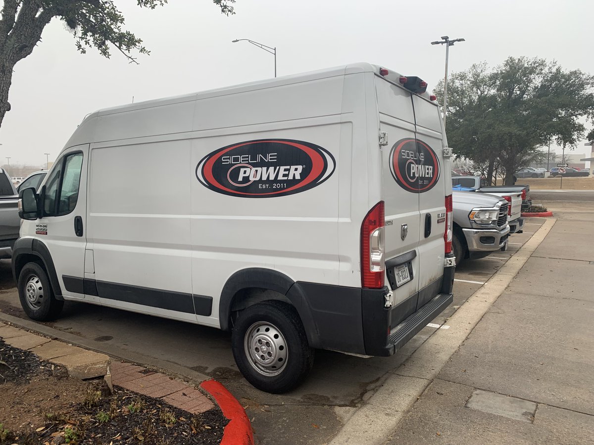 sidelinepowerjk's tweet photo. Clinic season means a @sidelinepower van is out and about sharing football tech and getting coaches #PoweredUp! East, West, North and South we are connecting with coaches. Not at a clinic no worries check out https://t.co/hCvpBmMmvF for your all-in-one solution for technology! https://t.co/VqumJflNgv