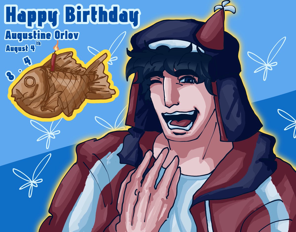 slackerrX's tweet photo. happy birthday to Augustine Orlov!!! 🎂🐻#coldfront https://t.co/s3LQyH0E3Z