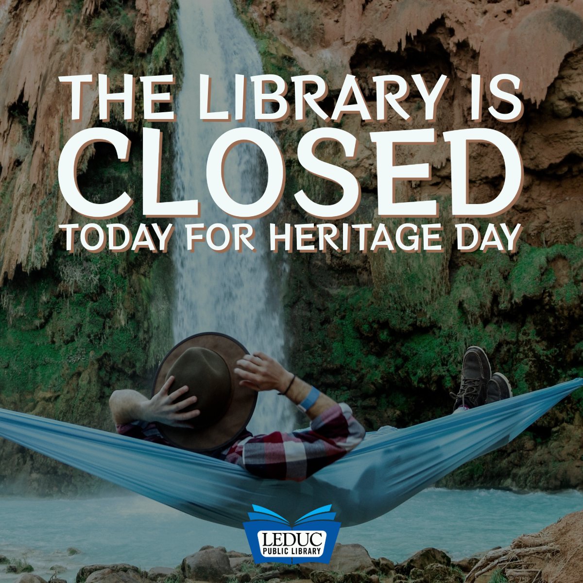 LeducLibrary's tweet photo. Celebrating Heritage Day 🌿

We’re taking a break today to honor Heritage Day! Enjoy the day, explore, and celebrate. We'll be back tomorrow to welcome you to the library!

#HeritageDay #LeducLibrary #CommunityCelebration #Leduc #LeducCounty https://t.co/eZALWeKYGb