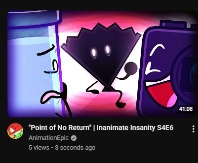 InanimateUpdate's tweet photo. II4 Episode 6 "Point of No Return" HAS BEEN RELEASED! #inanimateinsanity https://t.co/fX7ywxIFcp