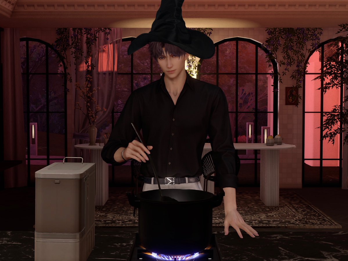 haestack's tweet photo. the witch is taking requests anyone needs their deepest desires answered please speak to the cauldron https://t.co/pLZPFSkJnW