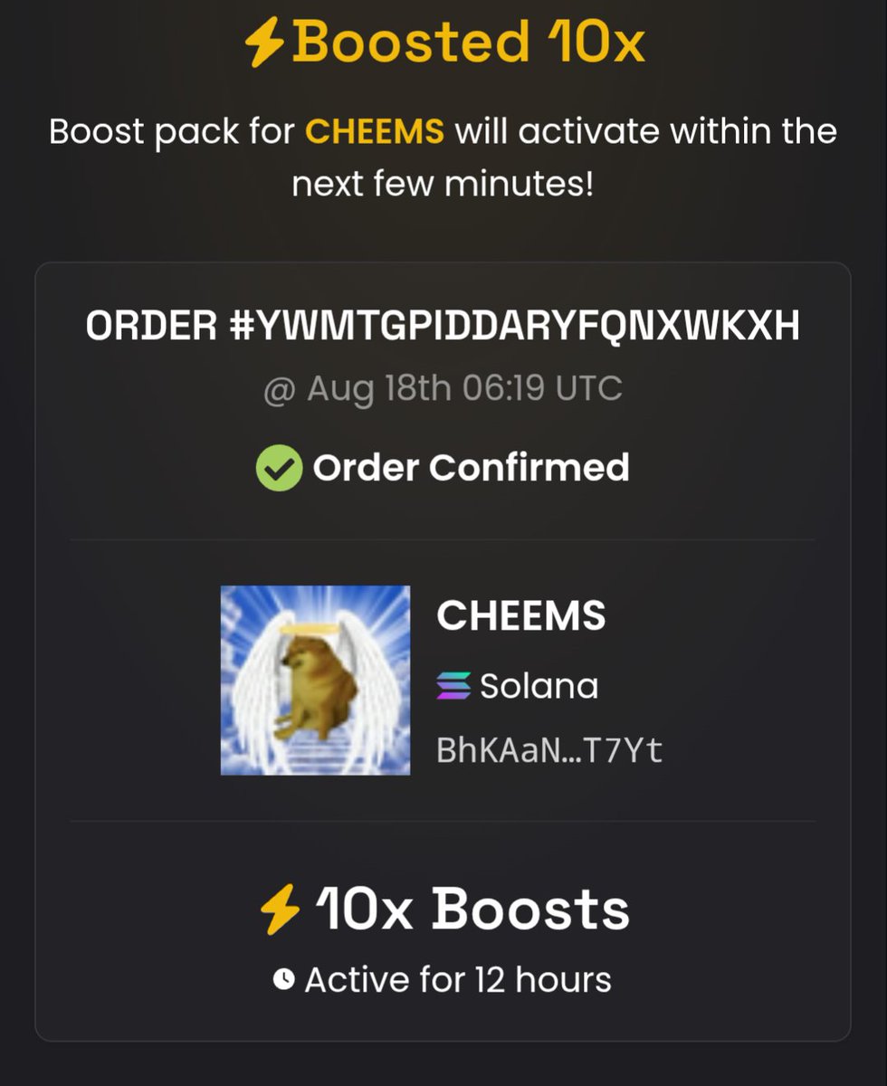 Memexaigod's tweet photo. Through a boost on for the community 💪🏻 

RIP $CHEEMS

BhKAaNRbow6hgNi6QX5tT8gV1XwQRdogf65njFPXT7Yt https://t.co/tM0C4W3xTX