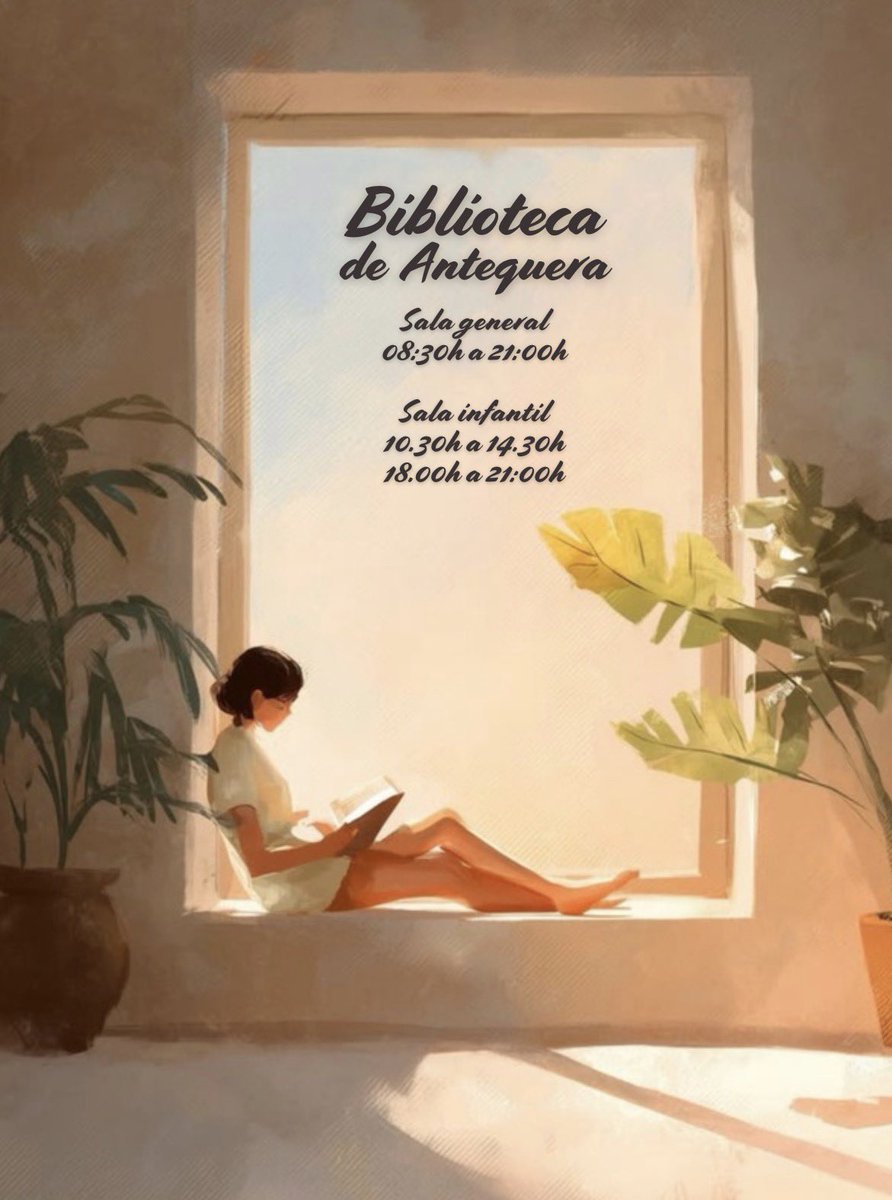 BibliotecaATQ's tweet photo. ¡Buenos días!
😊Disfruta de los momentos de silencio que te guarda el #verano

#Martes de libros en la Biblioteca de #Antequera, ¿nos vemos hoy?

Ilustración Ly https://t.co/VqEFjDlnks
