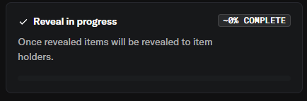 project_touge's tweet photo. Reveal in progress. Free mint ended in 1 minute. Thanks for the support! https://t.co/fCW2Xe1BCA
