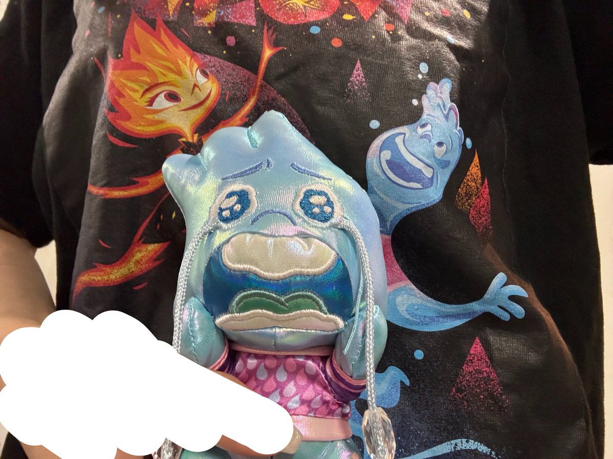 tmpy_x's tweet photo. ウェイドちゃん買って、マイエレのTシャツで出勤した✌🏻✌🏻 https://t.co/8b3DaEDRXH