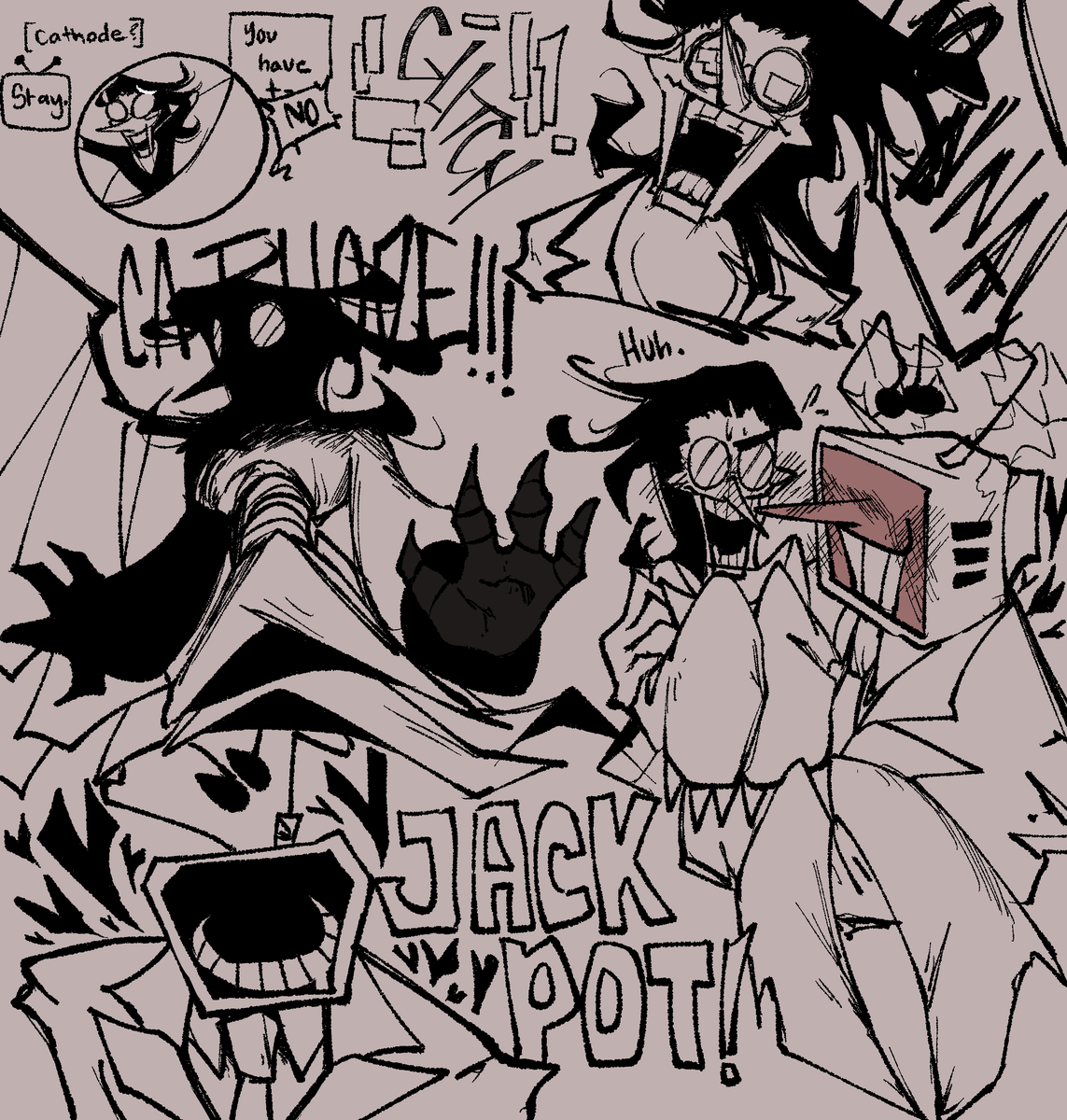 OkamiJobo's tweet photo. Jackpot!
spamtenna doodle comic
#deltaruneㅤㅤㅤ #spamtennaㅤㅤ #spamton #tenna #spamtonneo #sneotenna https://t.co/LRW91VESK9