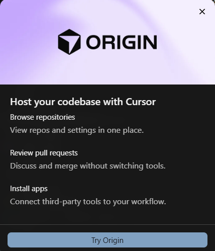 subham16kumar's tweet photo. Cursor is expanding beyond the editor.

They’ve launched hosting with faster CI, GitHub conflict handling, and support for multiple AI agents.

Editor → Agent → Review → Host

Feels like Cursor wants to own the entire development loop. https://t.co/DXVT3QtlSl