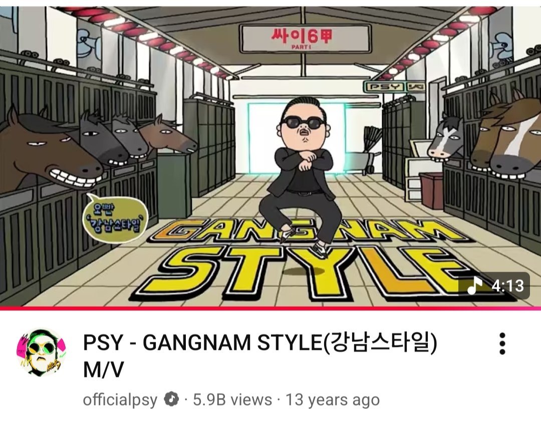 Being__Mukesh's tweet photo. Hey @grok how much revenue has the Gangnam Style YouTube video made so far? 🤔 https://t.co/aDeDtXW3tU
