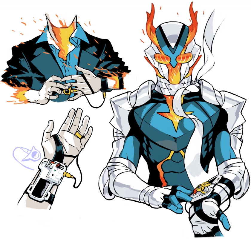 tonbi31's tweet photo. 仮面ライダーパルス（仮）。ちょびっと綺麗にした画像をこちらにも置いておきます。 https://t.co/Hk6UJYwKTD