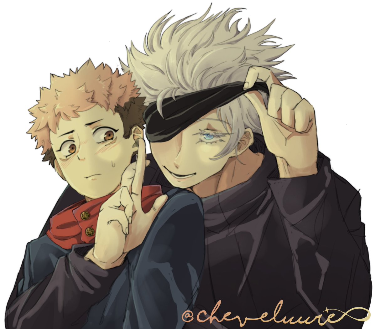 cheveluure's tweet photo. personal space…? #goyuu https://t.co/bHPRWZmcFz