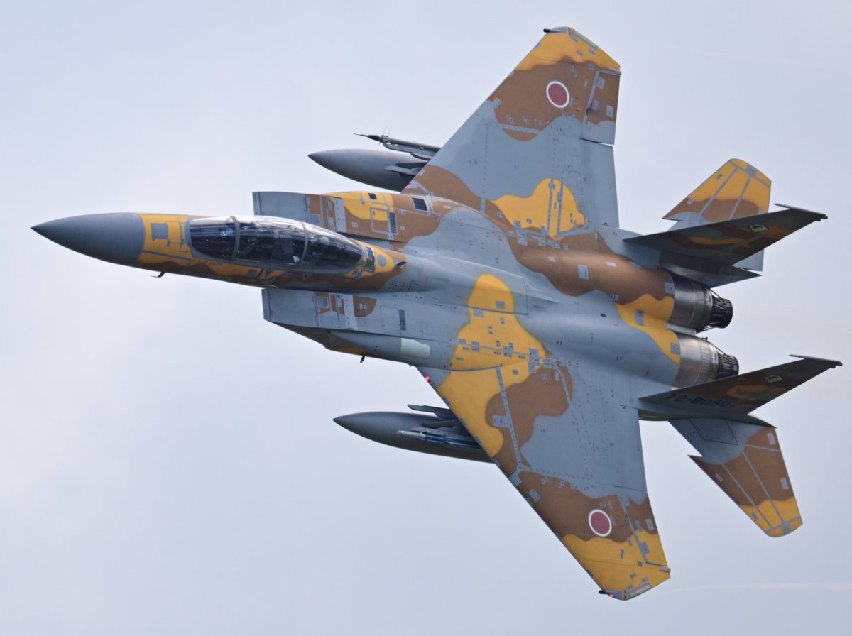pa__chi's tweet photo. 良い捻り
#小松基地
#F15 https://t.co/hbiiMk3eXT