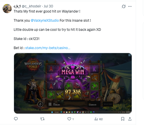 c__khodeir's tweet photo. @Stake this was my biggest ever win on stake sadly lol https://t.co/wSjhZ24NYm