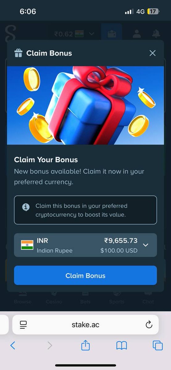 Stageqdbs's tweet photo. @Stake Claim your monthly bonus guys 🥳

https://t.co/D6vUuGIw8u https://t.co/fybcmBiLck