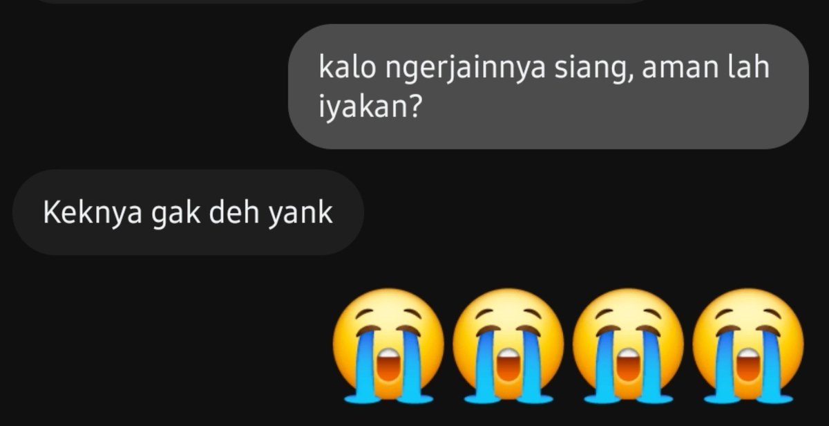 kamiyyaaa's tweet photo. gue tu sbnernya blom ngerjain yg snezhnaya
pas mlm kok questnya arwah. jdi nanya doi dulu.
nanya serem gk? dijawab sedikit serem
nanya ada hantunya? ada
gue --- https://t.co/OlaGQRg971