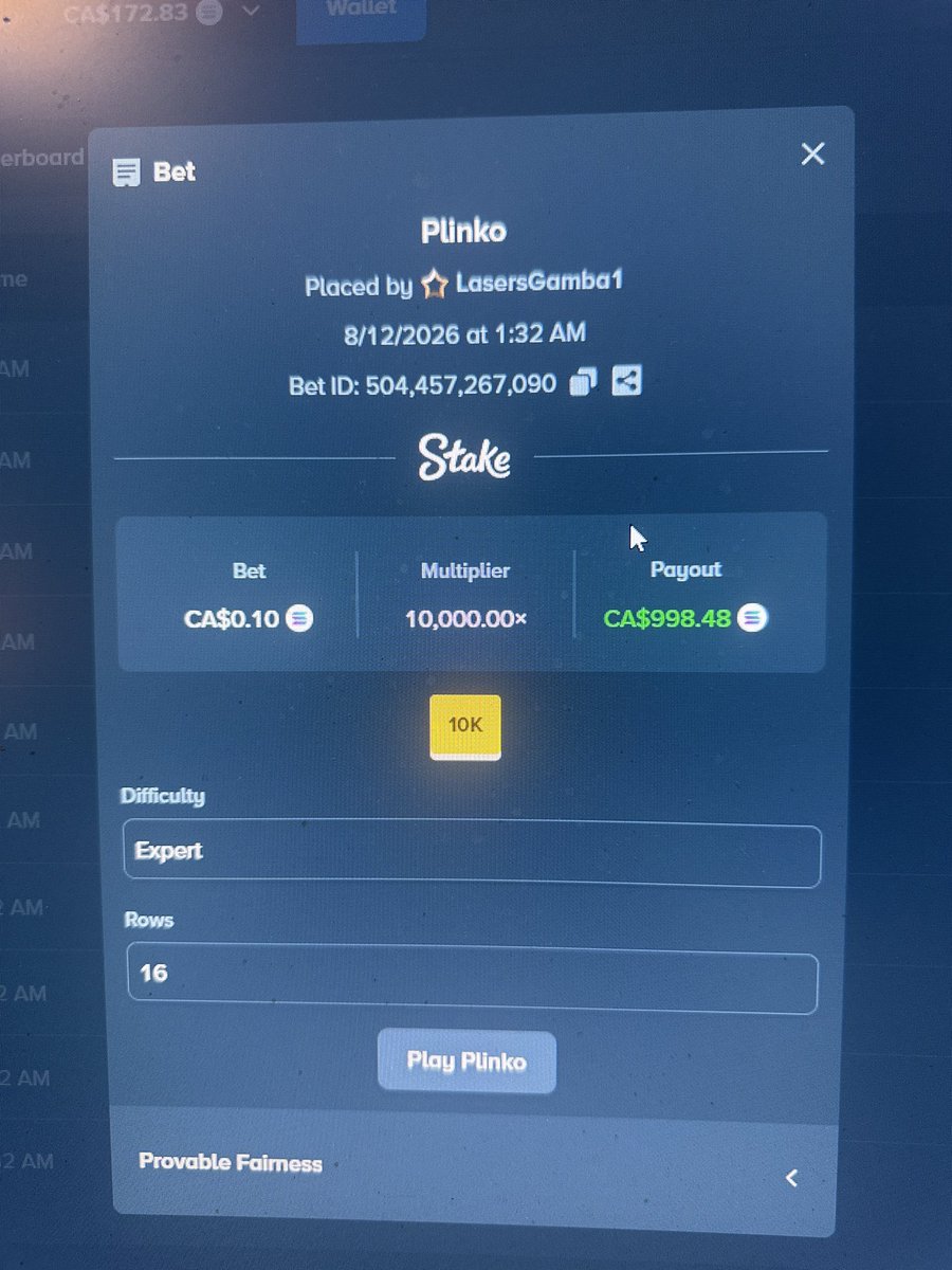 LasersGambling's tweet photo. @Stake 10KX A Few Weeks Ago ♥️🙏 https://t.co/KXWlI7t35P