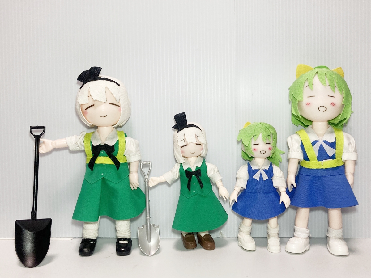 GolemTextile's tweet photo. 最近、今まで使ってきたヘッドがセリアで売ってないので、
品切れが続くようなら10、15、19cmボディのドールが
新規に作れないんだなこれが。

#ZRKL姉貴
#DIYUSI https://t.co/tB8L8z9Ax5