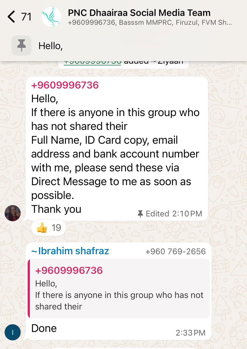 musthonomics's tweet photo. PNC is now hiring people for MVR 12,000 a month just to tweet, like and retweet.

Muizzu isn’t happy with the level of his PR anymore.

instead of fixing the government’s performance, : hire an army of 100 to manufacture engagement online.

MVR 12,000 for every professional “Like”, “RT” and “Good work, Sir.” 

They are selling government assets to fund this.