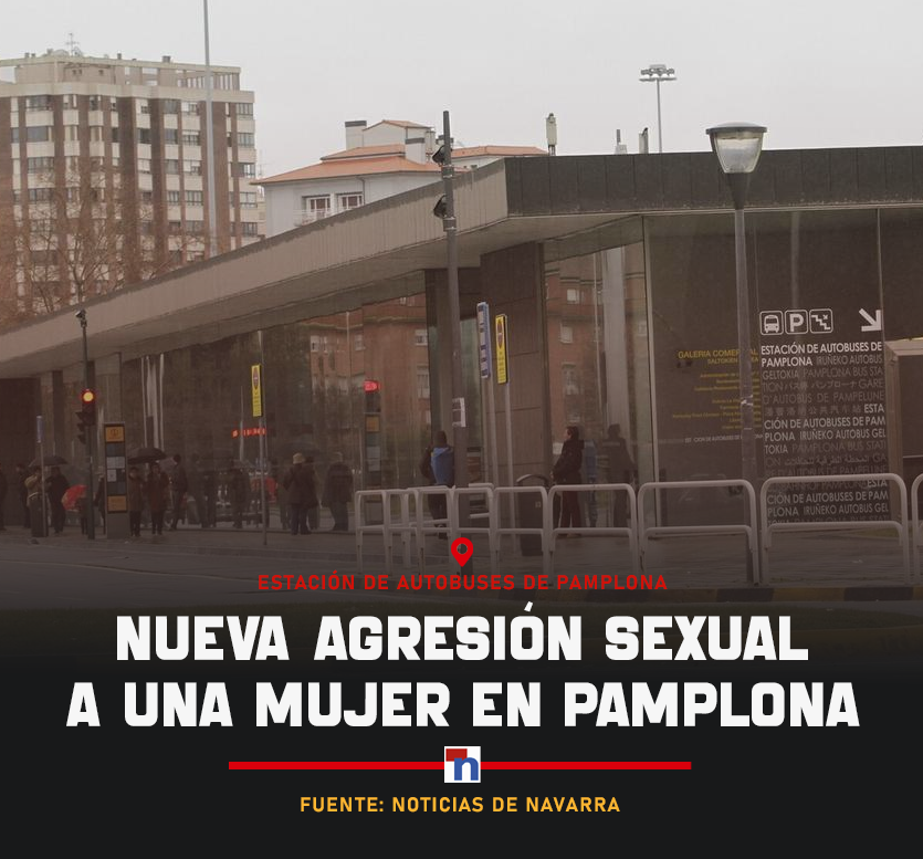 invadidos_com's tweet photo. 🔴 #ÚLTIMAHORA | Dos argelinos han agredido sexualmente a una mujer en un autobús durante un trayecto de madrugada entre dos comunidades autónomas.
⚠️ Ambos fueron detenidos en Pamplona y han ingresado en prisión provisional después de que la Policía les tomara muestras de ADN. https://t.co/hqKXmHUXfd