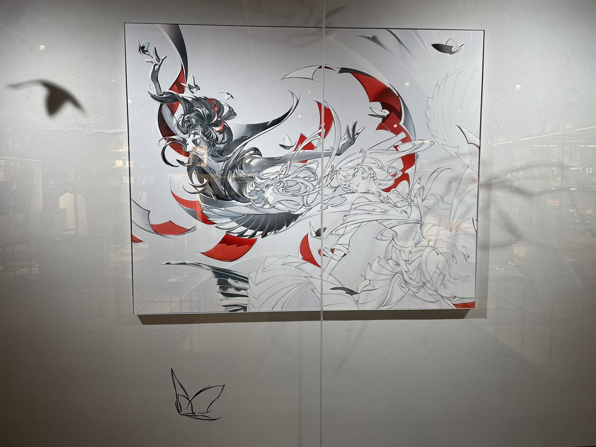 tsuyo_db8's tweet photo. 初アート展来たけど良いな！
 #arc_YONEYAMA_kyoto https://t.co/jsmO0VyDz5