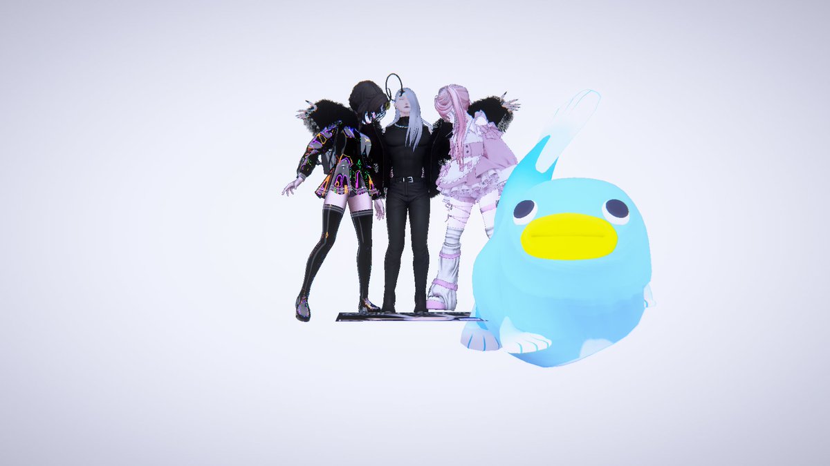 Kudasan0141's tweet photo. フレンドのフレプラMMDに遊びに行った時の主張の激しい人たち添えて　一緒に踊ってるのがフレンドで2ショ撮ってるのはナンパした初対面の人です https://t.co/SqZL37kAf9