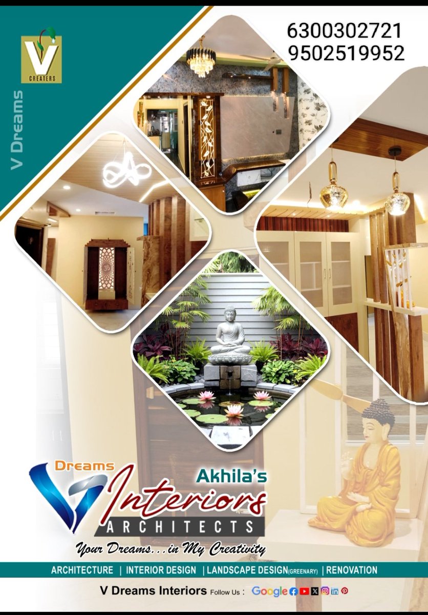 Vdreamsinterio1's tweet photo. akhila's V DREAMS INTERIORS ARCHITECT https://t.co/FpO2PH8RpU