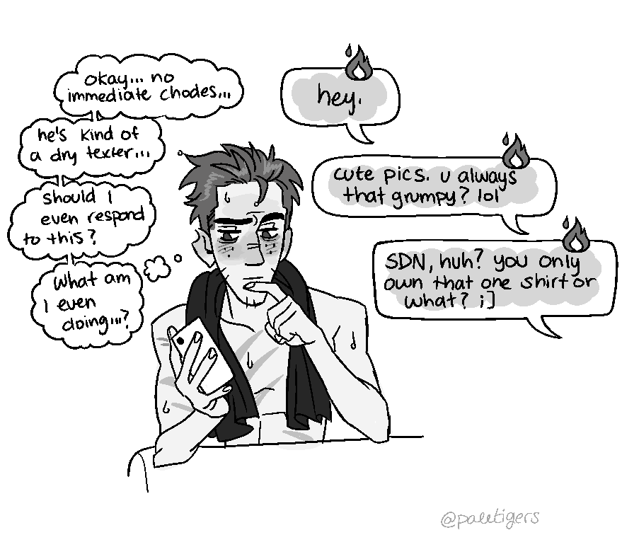 sexyptgz's tweet photo. definitely my flambert comic from January LOL (1/3)
#dispatch https://t.co/2B5eXTOnrw