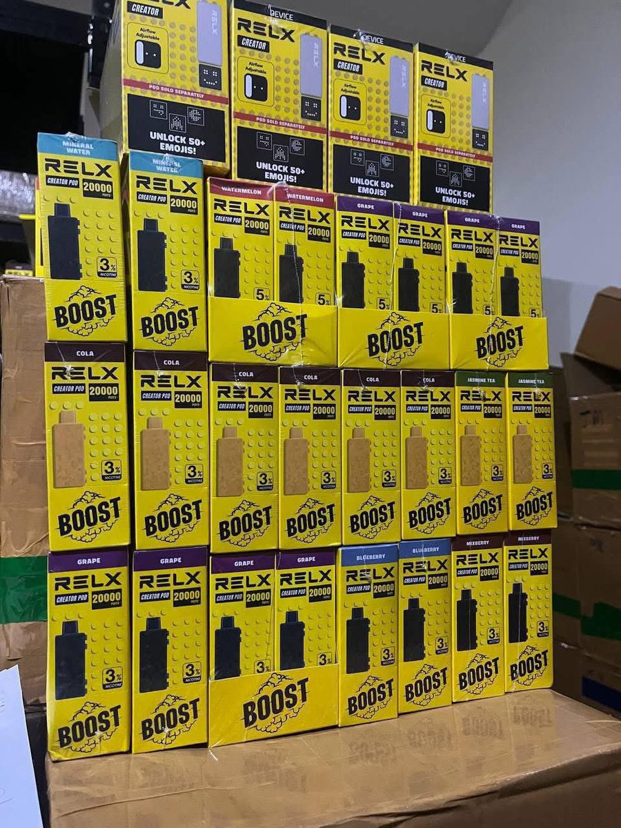 StephenFit95112's tweet photo. #RELXเลโก้20000PUFFS 🔥
เครื่อง+น้ำยา Set ละ 550.-
เฉพาะน้ำยา 300.-
🟢บริการจัดส่ง Grab &amp; Line man🛵🛵
 #relxcreator #relx20k #หัวrelx #หัวพอต #relxlego #marbo9000 #พอตส่งแกร็บนครศรีธรรมราช https://t.co/aqqQ2t33IO