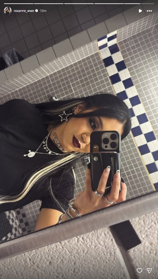 thejudgmentdayy's tweet photo. new story of our judgment day member roxanne perez @roxanne_wwe the prodigy and st⭐️r girl #roxanneperez #theprodigy https://t.co/Xsq0t5OyGE