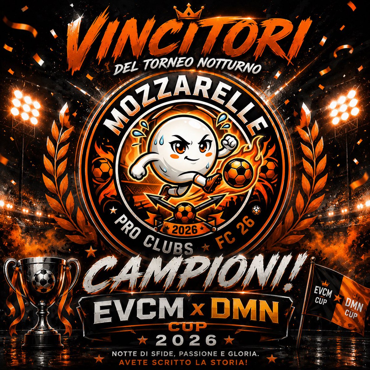 DominionCup2's tweet photo. ⚪️ ONORE AI CAMPIONI! ⚪️
Complimenti ai MOZZARELLE per aver vinto il nostro torneo notturno targato EVCM X DMN CUP, ringraziamo anche le altre squadre per aver partecipato. 🏆🤝
@VPGItaly @VPGEurope https://t.co/XXjhmiNfg6