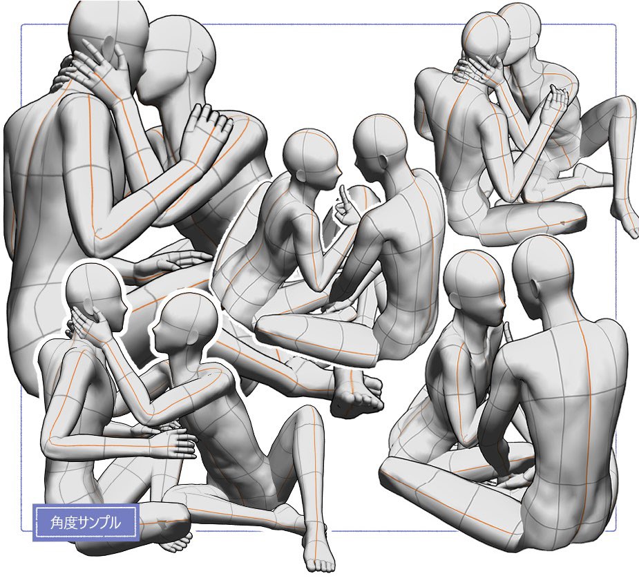 bottari_asset's tweet photo. 키스를 구걸하는 포즈 (기한 한정 10cp) by 若松オレ 

BL 비엘 커플 포즈 https://t.co/sjBElNp3gc