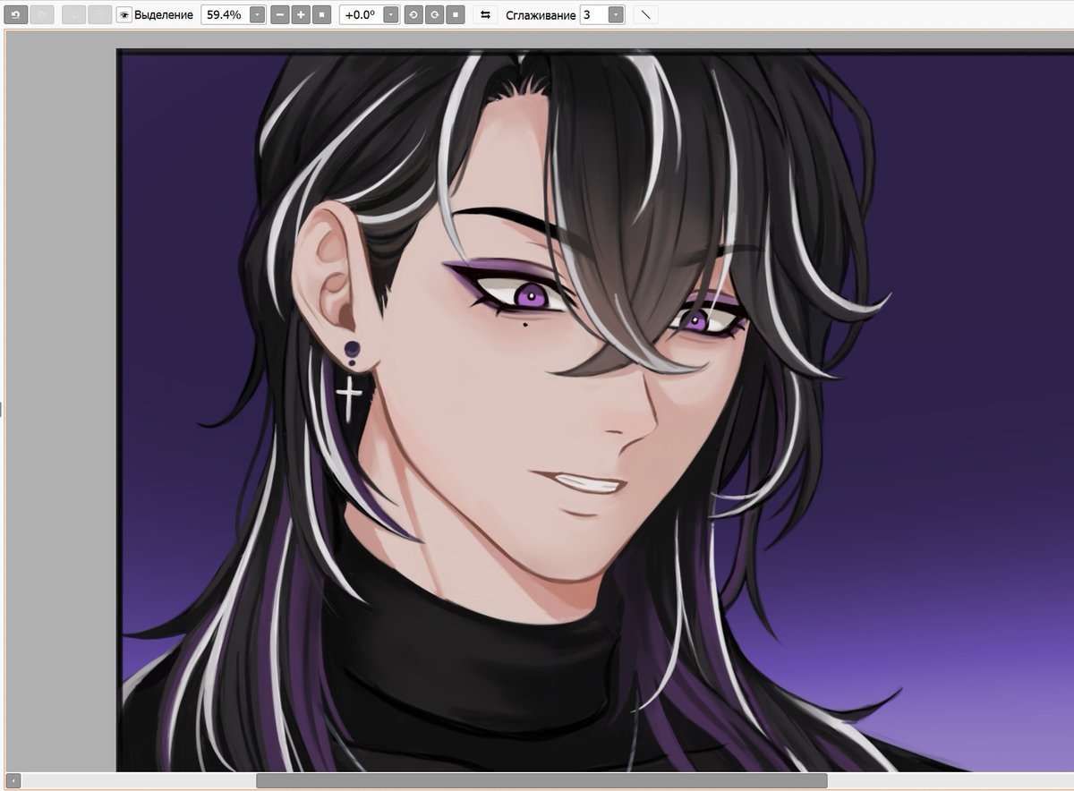 _Rin_Mikatsu_'s tweet photo. I just wanna finish this piece already and start the next one. 
But for now, here’s a little WIP of surprised 5012.

#ADatewithDeath #adwd #adwd2 https://t.co/DOoLwrzSEX