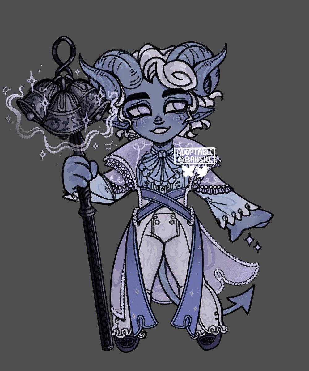Bahsill's tweet photo. This adopt is still open! <3

✨️ $95 USD, P*yPal only!
✨️ Please don't edit the art!
✨️ DM or comment to claim! https://t.co/0nNFfChQOq