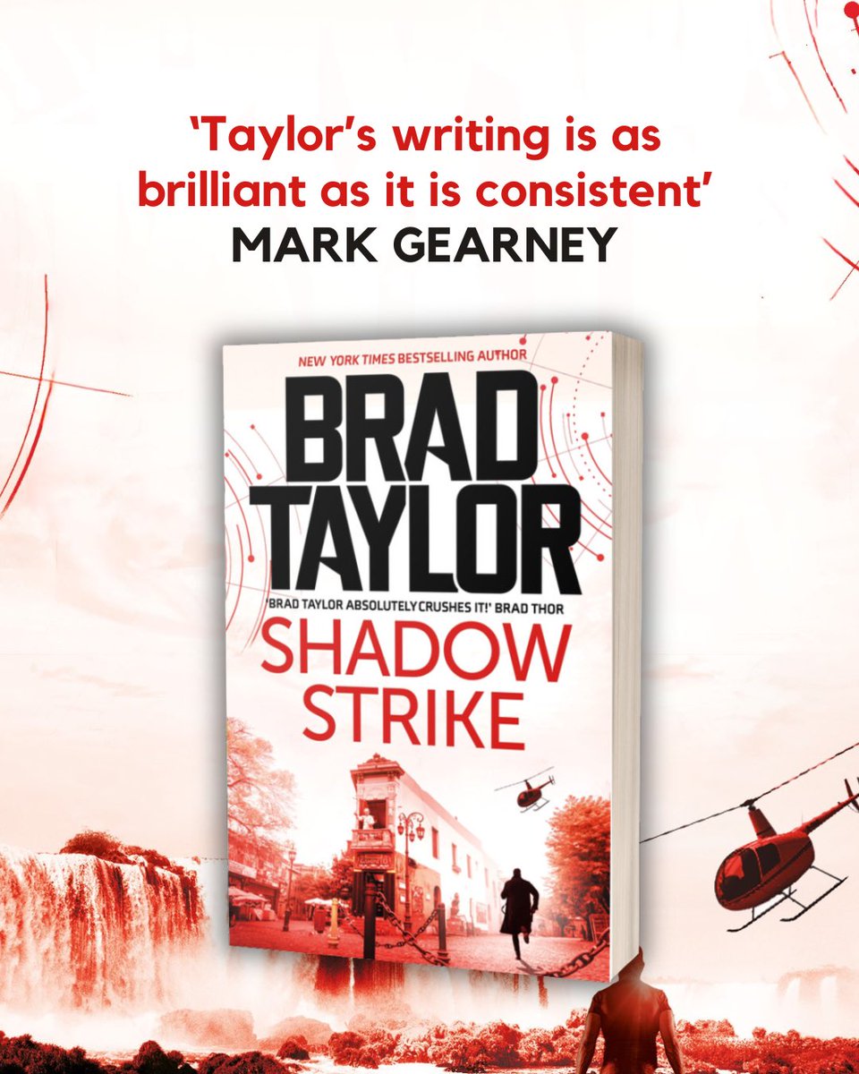 BradTaylorBooks's tweet photo. OUT NOW!

SHADOW STRIKE landed in the UK and across the Commonwealth today — Pike Logan is back in the field, this time with the Triple Frontier as the backdrop.

📍 August 18 | UK &amp; Commonwealth

#ShadowStrike #PikeLogan #BradTaylor @HoZ_Books  @AriesFiction https://t.co/U8s7K2cKvZ