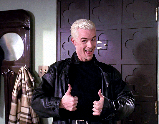 jamie_marsters's tweet photo. Pic of the Day: Happy Never Give Up Day! Which, if you've ever heard James Marsters talk about #Buffy, you'll understand its significance!
@JamesMarstersOf #JamesMarsters #Spike #BuffytheVampireSlayer #BtVS #NeverGiveUp #NeverGiveUpDay #TwoThumbsUp! https://t.co/qmgUZtLAy6