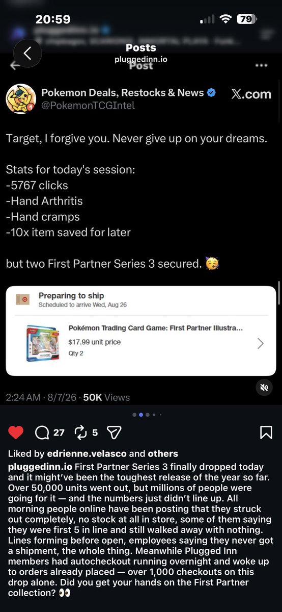 Hourly_Starz's tweet photo. @PokemonDealsTCG @FlipFlip @PokemonDealsTCG sorry meant https://t.co/rmvBEgPCTf* not flipflip (though they also suck and lie) on insta is claiming you’re a member https://t.co/uTFpSf3Mu3