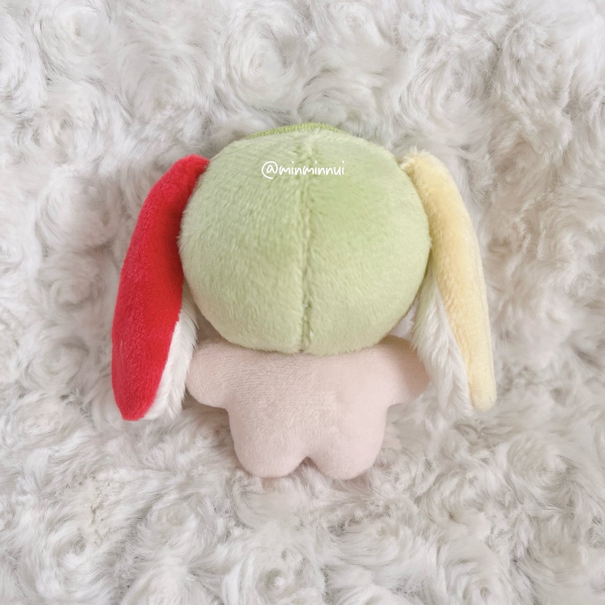 minminnui's tweet photo. 🍈クリームソーダモチーフの子が完成しました
#自作ぬい https://t.co/5VcA4WlW4G