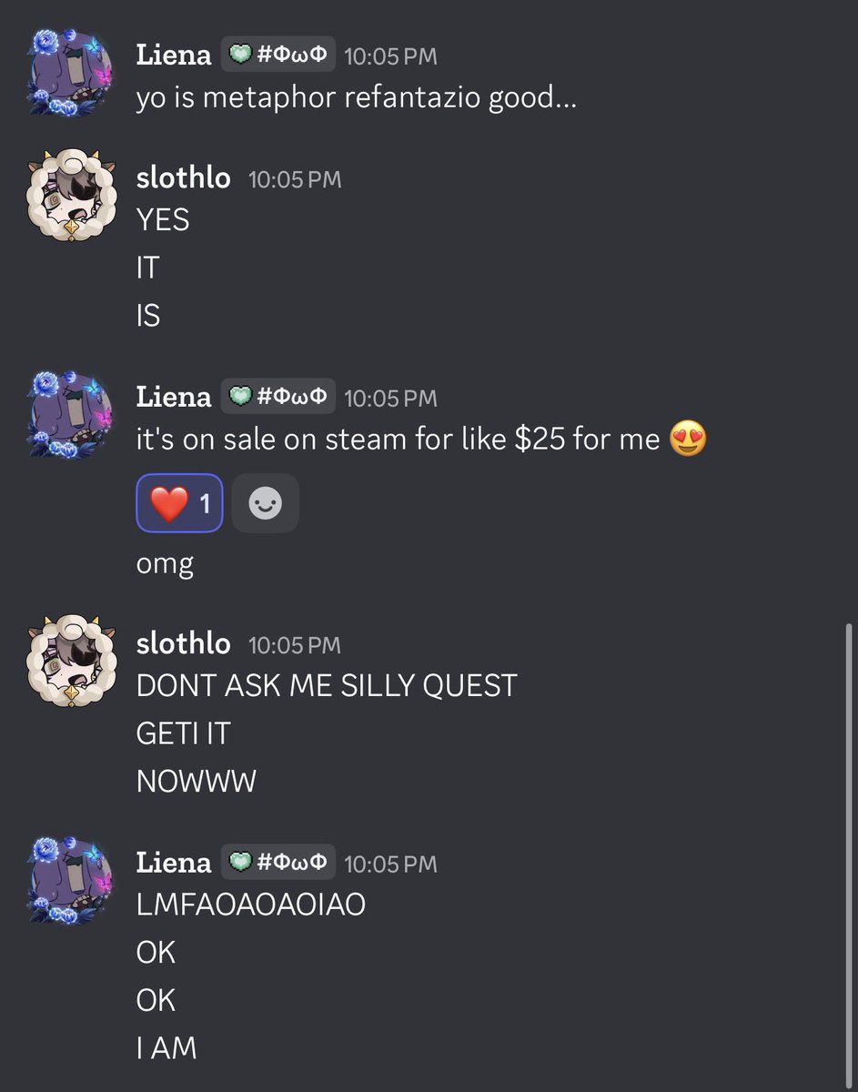 rfantazio's tweet photo. METAPHOR REFANTAZIO SALE ON STEAM IF YOU DONT GET IT YOURE A BITCH 

EVERYONE BE LIKE LIENA
https://t.co/7gpMQ9002O https://t.co/KIz9IsvtDY