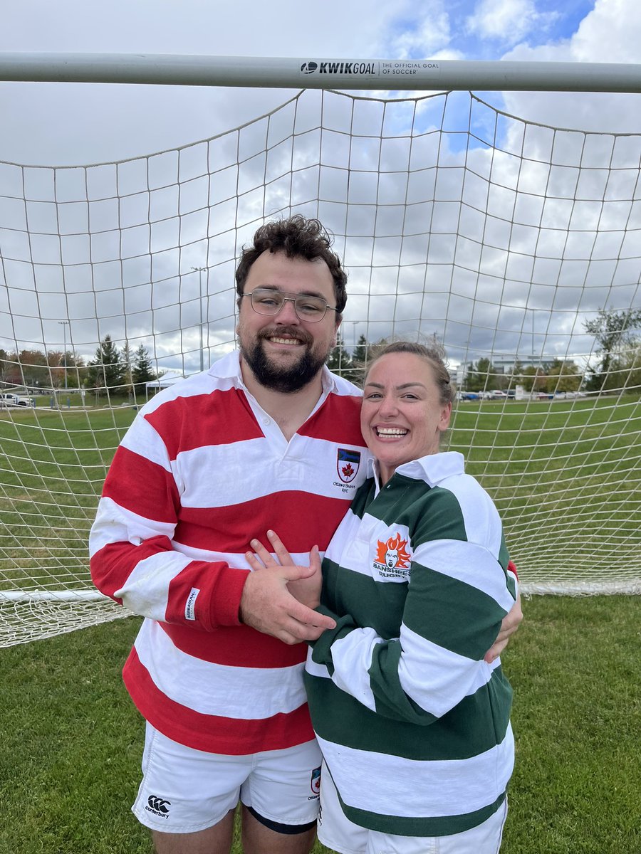 ronniedohertyy's tweet photo. The best teammate in life ❤️🧡 on the field, and off the field. Number 1 in my heart forever!
#MCM #rugbae #mybae #coupleswhoplayrugby #thegoodolddays @OBBRFC https://t.co/1OcYDtcUnc