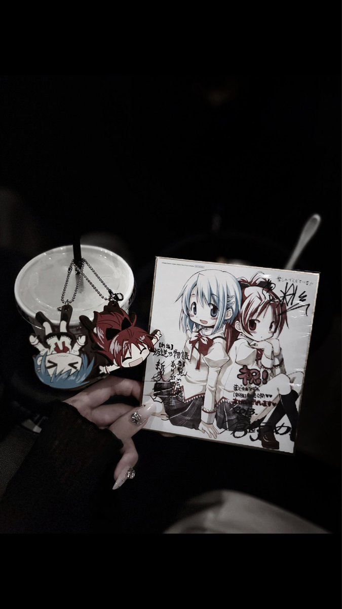 sykff__'s tweet photo. #魔法少女まどかマギカ
 当時の入場者特典持って観に行ったт  ̫ т https://t.co/QtI09dblG9