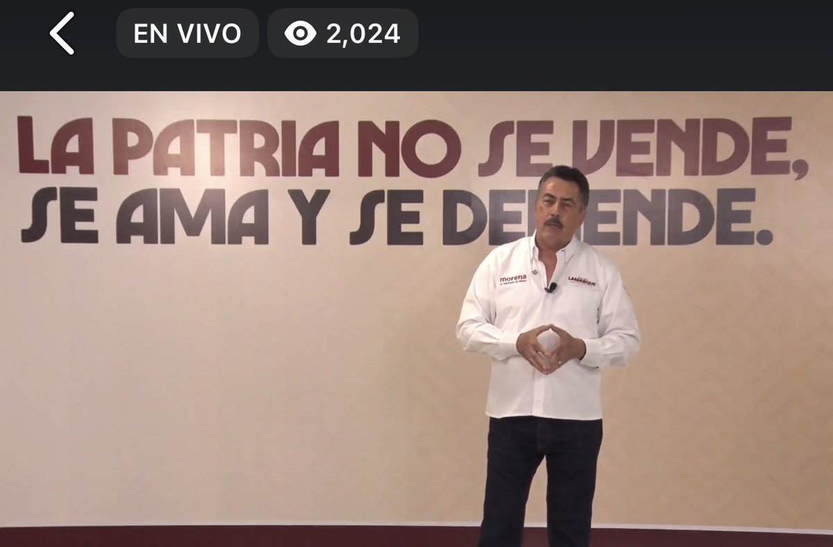 InfoSon1's tweet photo. ⚾️ “ESTAMOS EN LA FINAL Y VAMOS GANANDO 2-1”

@JavierLamarque_ reúne a más de 2 mil personas en una asamblea virtual y respaldado por legisladores locales, federales y fundadores de Morena aseguró que lleva ventaja en el proceso interno por la coordinación estatal de la 4T.

👉🏻“Necesitamos ganar 3-2”, dijo al llamar a reforzar el trabajo y defender la continuidad de la 4T en Sonora, así como la soberanía nacional frente a “fuerzas injerencistas”.