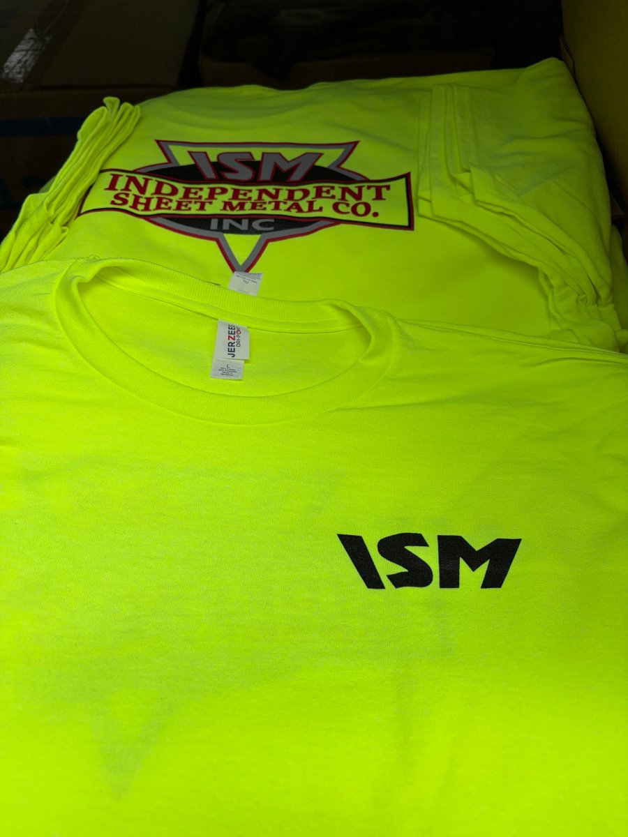 dmcolella's tweet photo. Independent Sheet Metal Shirts! https://t.co/rnrHbwB8ej