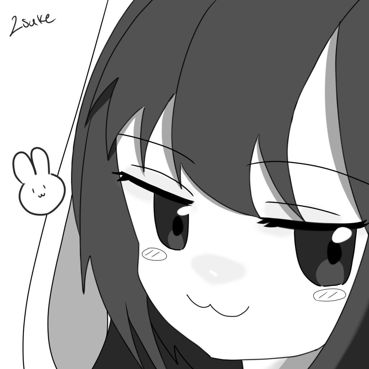 kamami2suke's tweet photo. よっ🐰  #イラスト  #絵柄が好みって人にフォローされたいㅤㅤ https://t.co/pBrSN1mfrV