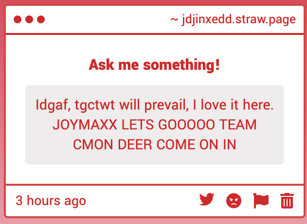 JDjinxed's tweet photo. ALL THE DEER ALL THE DEER CMON!!! #joymaxx https://t.co/LmhlAb705s