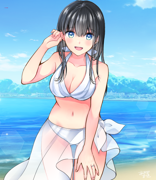 ruiki_akiba's tweet photo. 妻が海で待ってる https://t.co/vdwZQusBGD