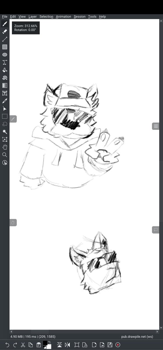 MrMogez's tweet photo. Look at this fat chud, I love drawing my silly ahh fursona https://t.co/oF8JWbEooc