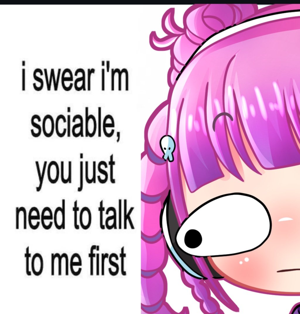 CalvariaRose's tweet photo. I can be sociable sometimes... 👁 https://t.co/H6gN23WAPt