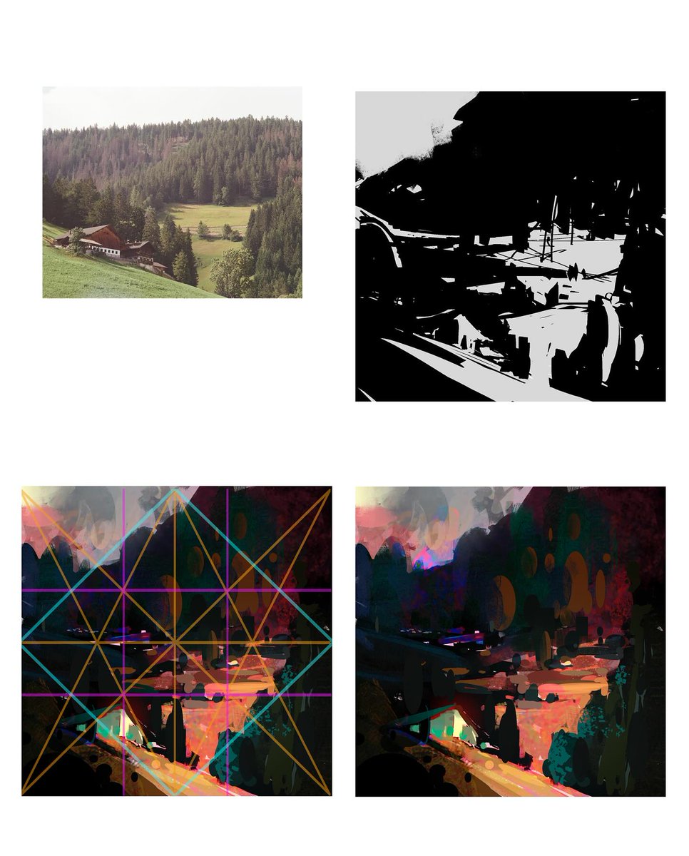 BlackHeartRR's tweet photo. In an upcoming online workshop, we’ll show how to blend fine art and film references into original paintings using composition, value, color, and light. Learn expressive gouache and digital painting, with live feedback on both days. Limited spots. https://t.co/9hZ97GXWcF