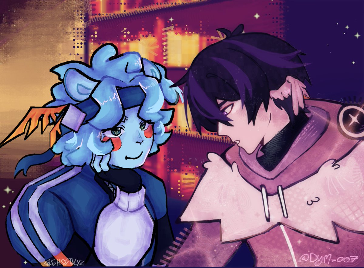 Dym_007's tweet photo. ART COLLAB CON @GhostblyzArt 🤩🤩🤩
#duxofanart #coldifanart #duxoldi https://t.co/52WCJRUSxh