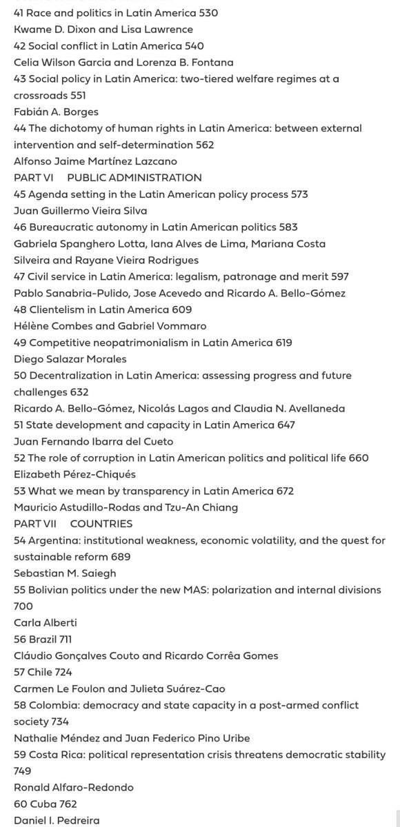 alduque's tweet photo. 73 voces en 7 apartados, para entender las bases de la política en América Latina hoy. https://t.co/31QvkKRY7I