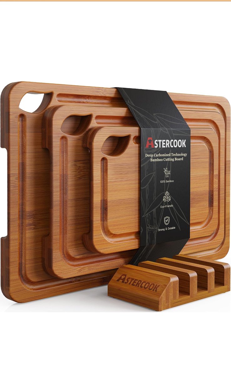 duvalieroff's tweet photo. 🔥 Over 20k people bought this bamboo cutting board set last month! With a 4.5⭐ rating, it’s a kitchen must-have. Comes with 3 sizes, deep juice grooves, and a space-saving stand to keep counters clean. See why everyone is obsessed! 👇
🛒 Shop here

https://t.co/Vr4ciZEuDW https://t.co/IRw9x0mBGP